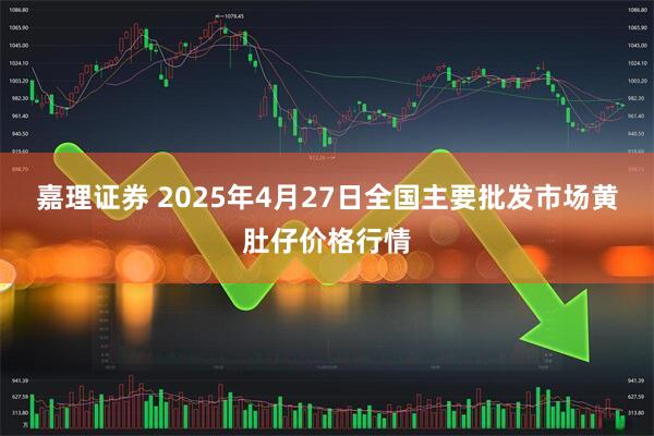 嘉理证券 2025年4月27日全国主要批发市场黄肚仔价格行情
